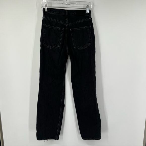 Etica Black Tyler Vintage Straight Jeans Button Fly - Picture 6 of 10